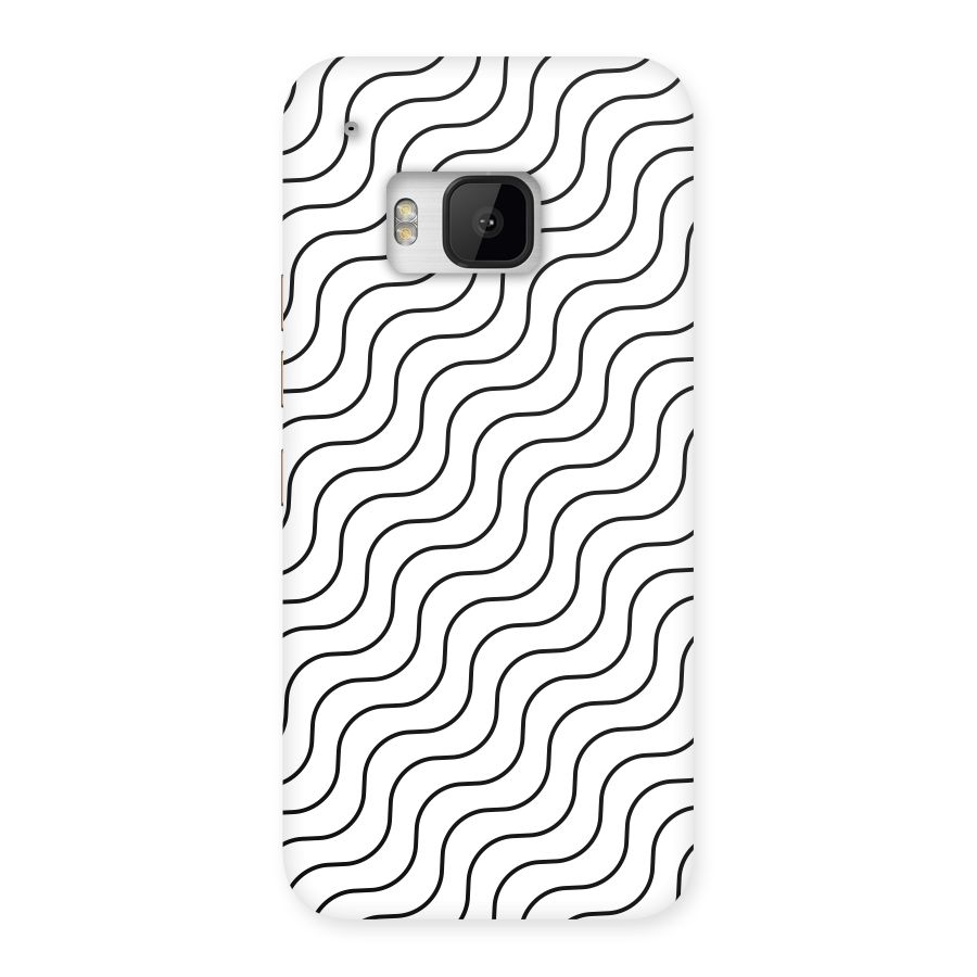 Wavy Pattern Back Case for HTC One M9