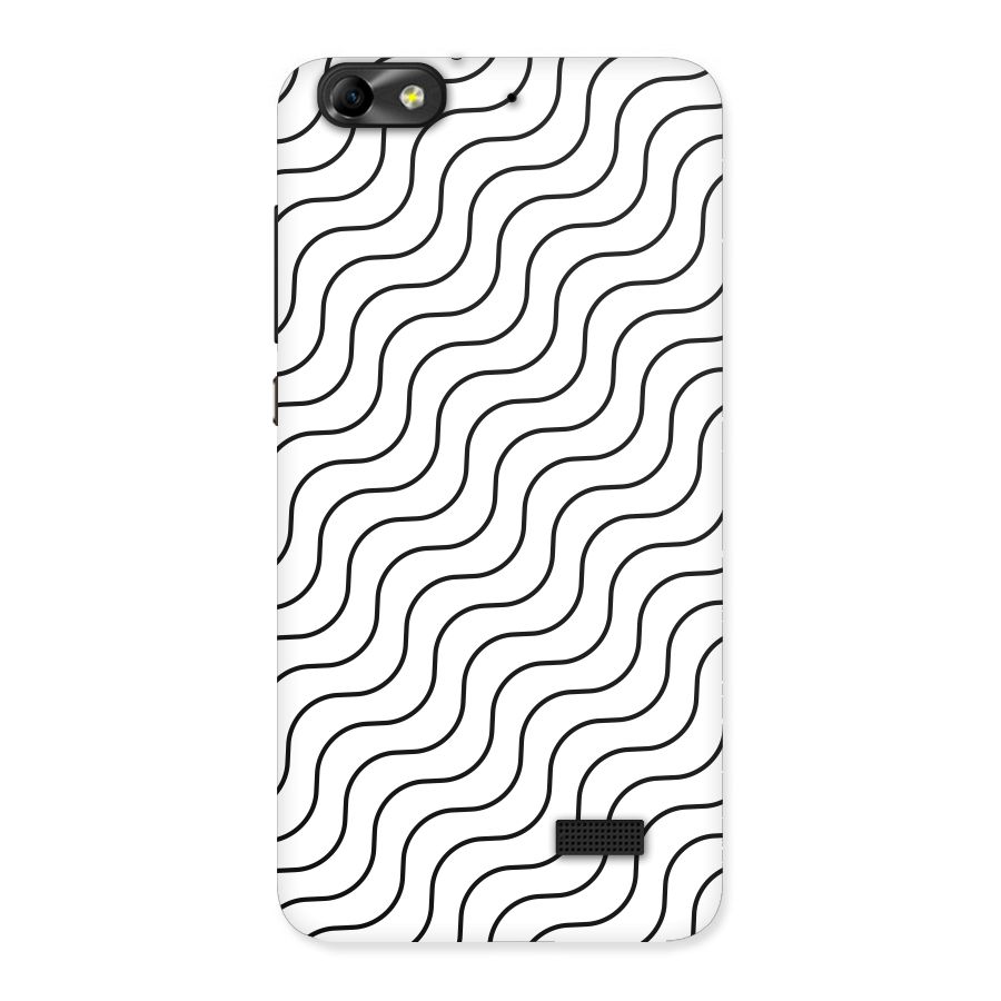 Wavy Pattern Back Case for Honor 4C