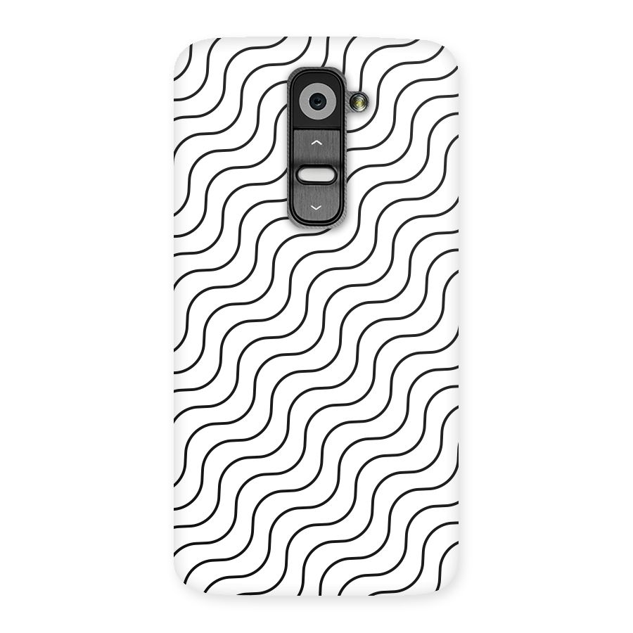 Wavy Pattern Back Case for LG G2