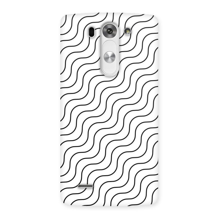 Wavy Pattern Back Case for LG G3 Beat