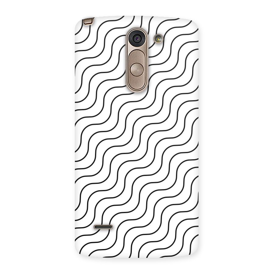 Wavy Pattern Back Case for LG G3 Stylus