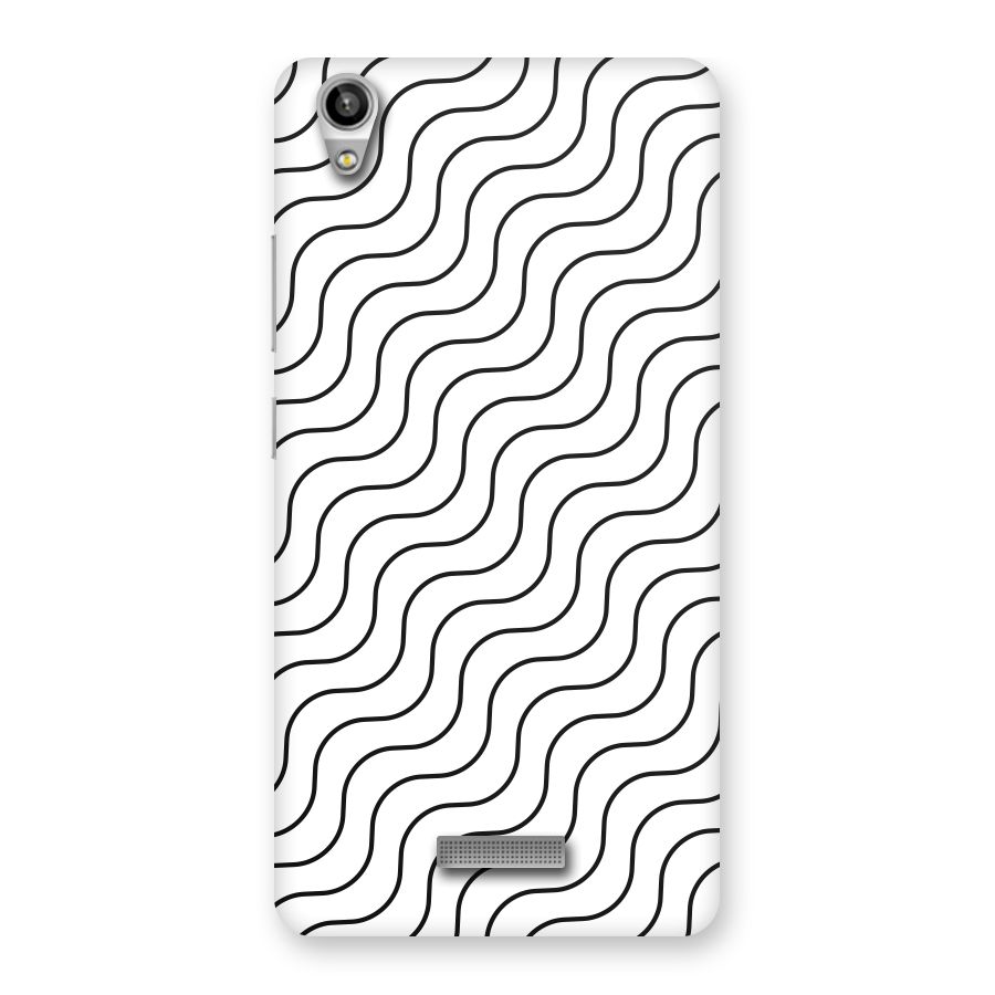 Wavy Pattern Back Case for Lava-Pixel-V1
