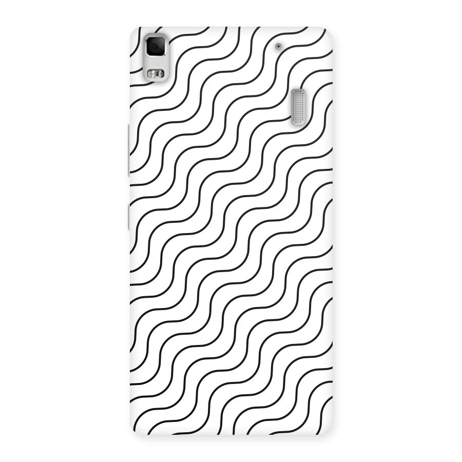Wavy Pattern Back Case for Lenovo A7000