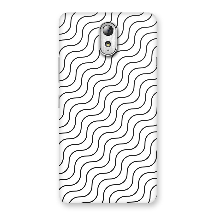 Wavy Pattern Back Case for Lenovo Vibe P1M