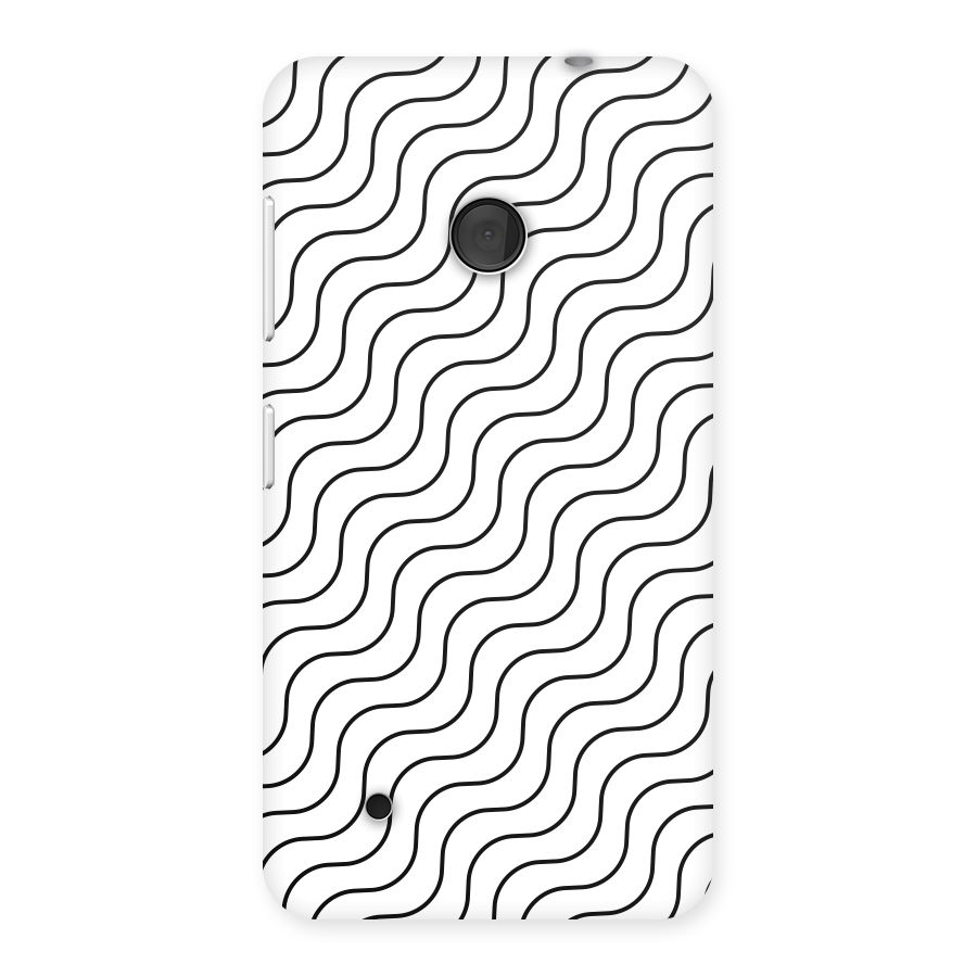 Wavy Pattern Back Case for Lumia 530