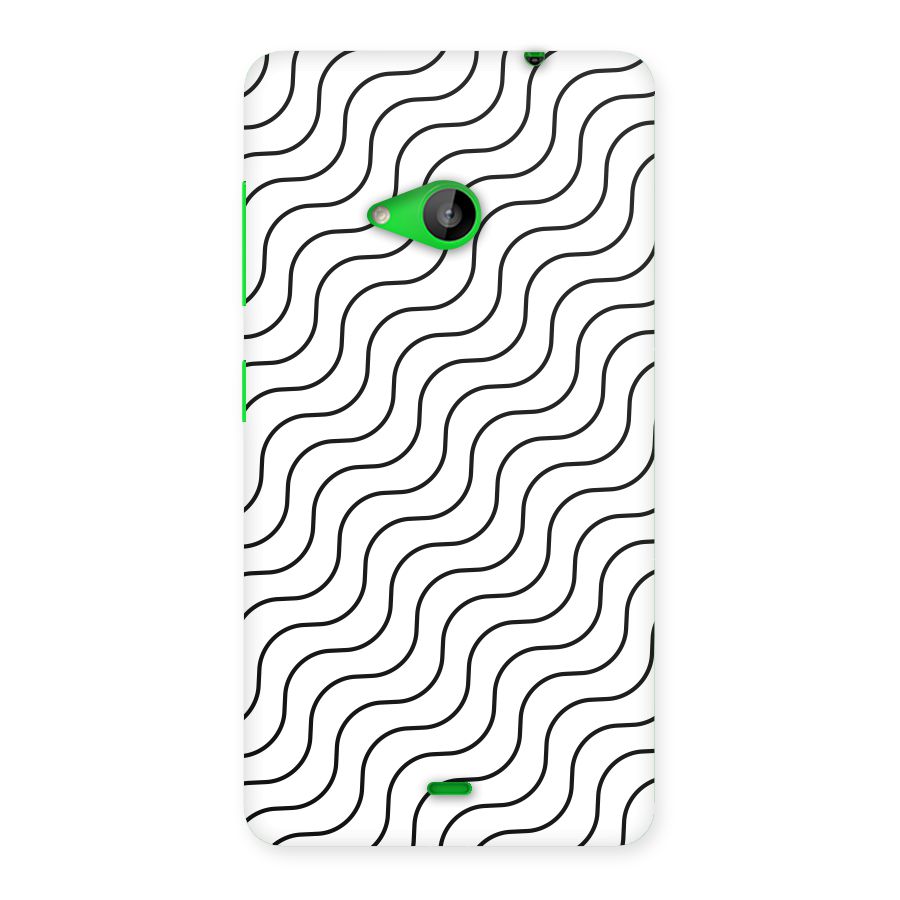 Wavy Pattern Back Case for Lumia 535