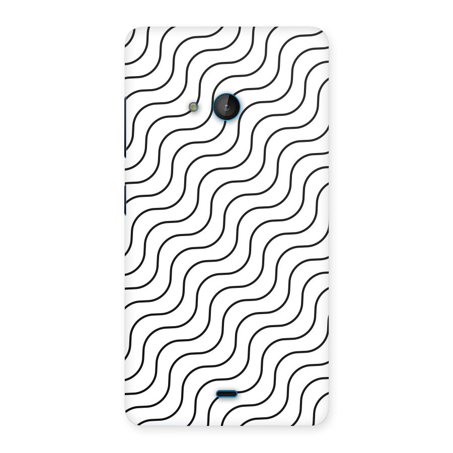 Wavy Pattern Back Case for Lumia 540