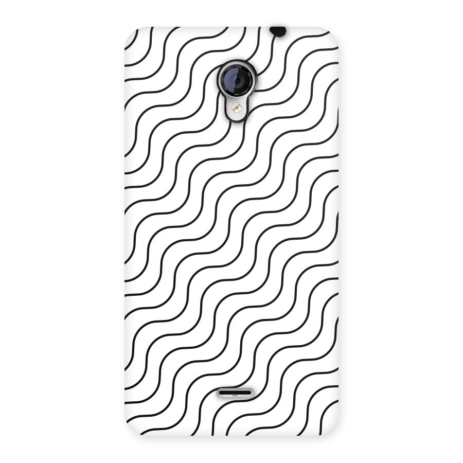 Wavy Pattern Back Case for Micromax Unite 2 A106