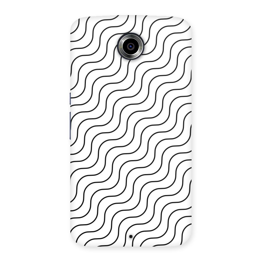 Wavy Pattern Back Case for Nexus 6
