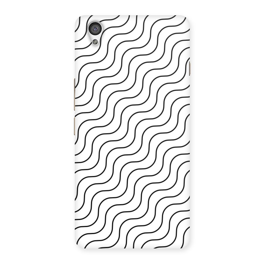 Wavy Pattern Back Case for OnePlus X