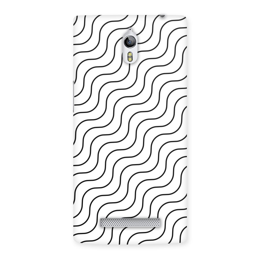 Wavy Pattern Back Case for Oppo Find 7