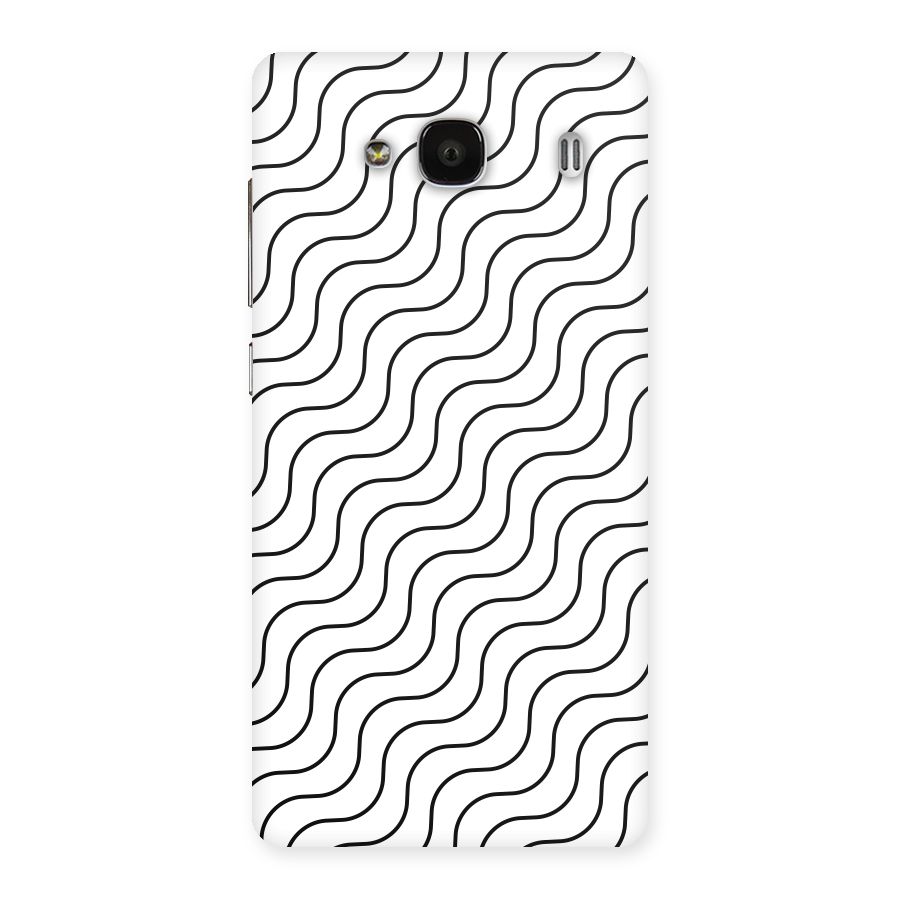 Wavy Pattern Back Case for Redmi 2