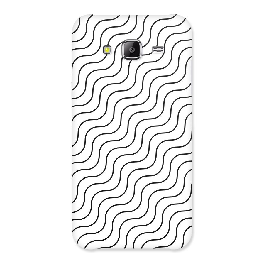 Wavy Pattern Back Case for Samsung Galaxy J5