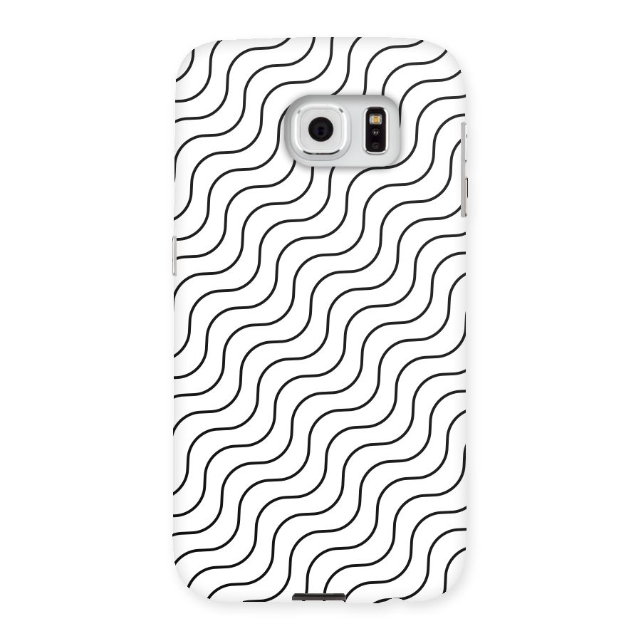 Wavy Pattern Back Case for Samsung Galaxy S6