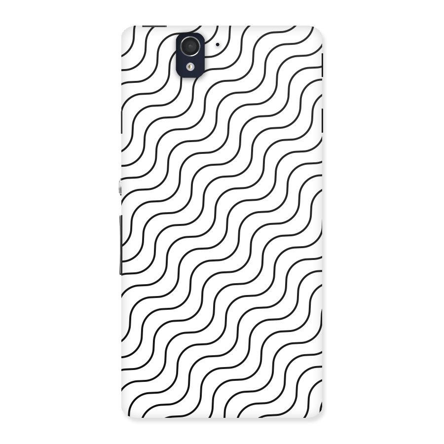 Wavy Pattern Back Case for Sony Xperia Z