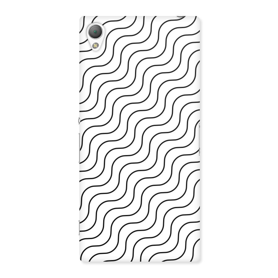 Wavy Pattern Back Case for Sony Xperia Z3