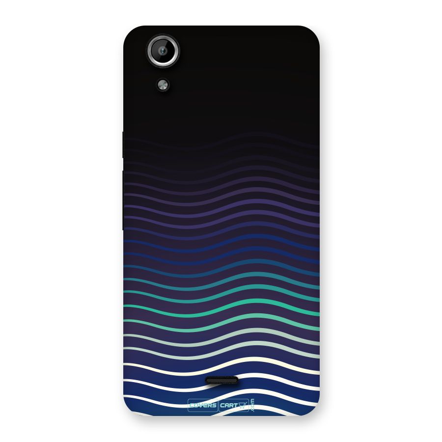 Wavy Stripes Back Case for Canvas Selfie Lens