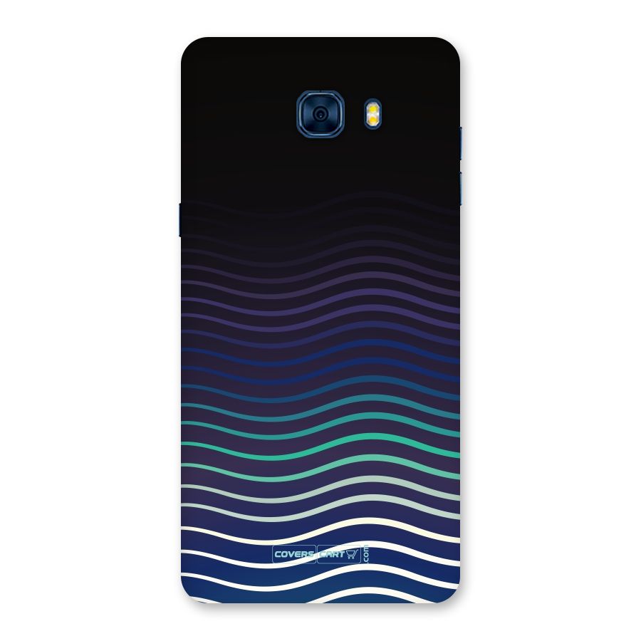 Wavy Stripes Back Case for Galaxy C7 Pro