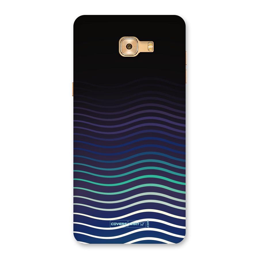Wavy Stripes Back Case for Galaxy C9 Pro