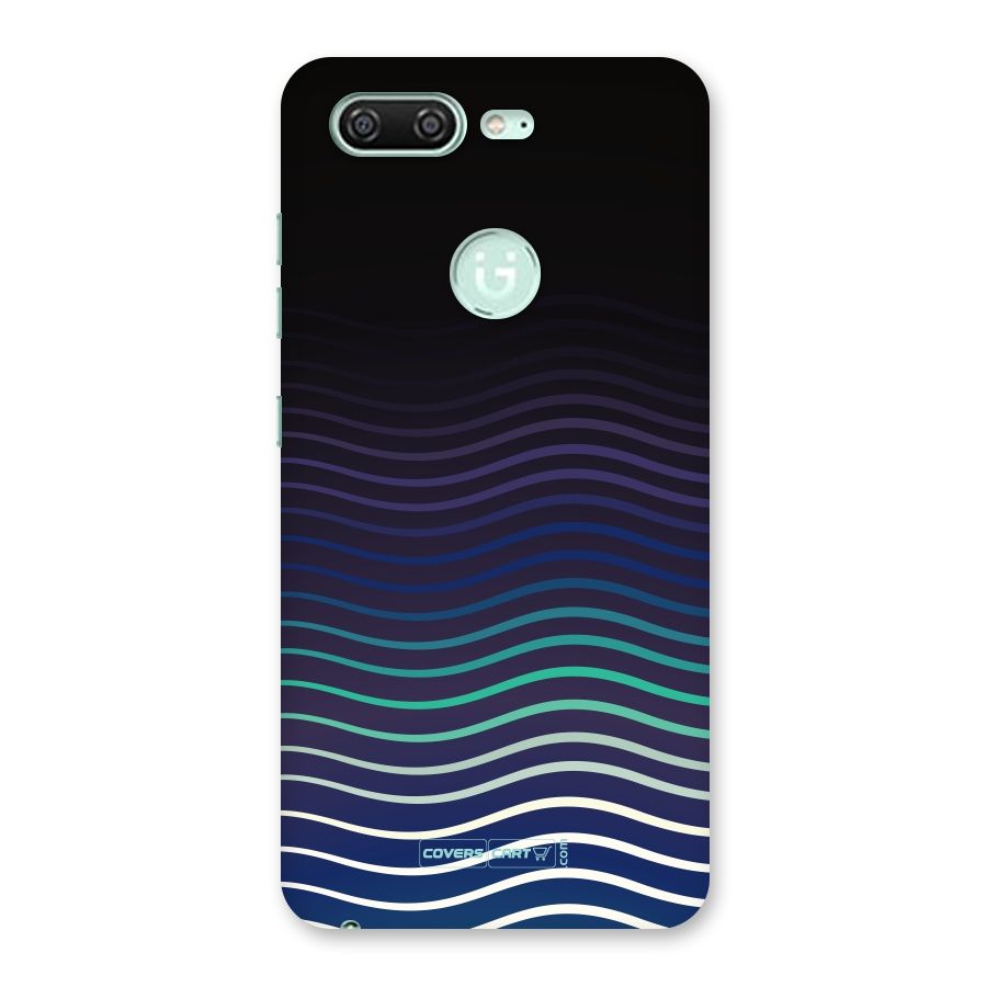 Wavy Stripes Back Case for Gionee S10