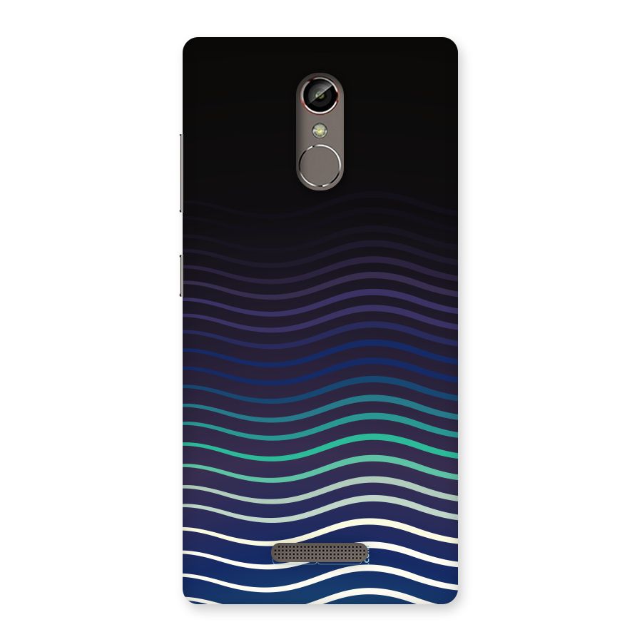 Wavy Stripes Back Case for Gionee S6s