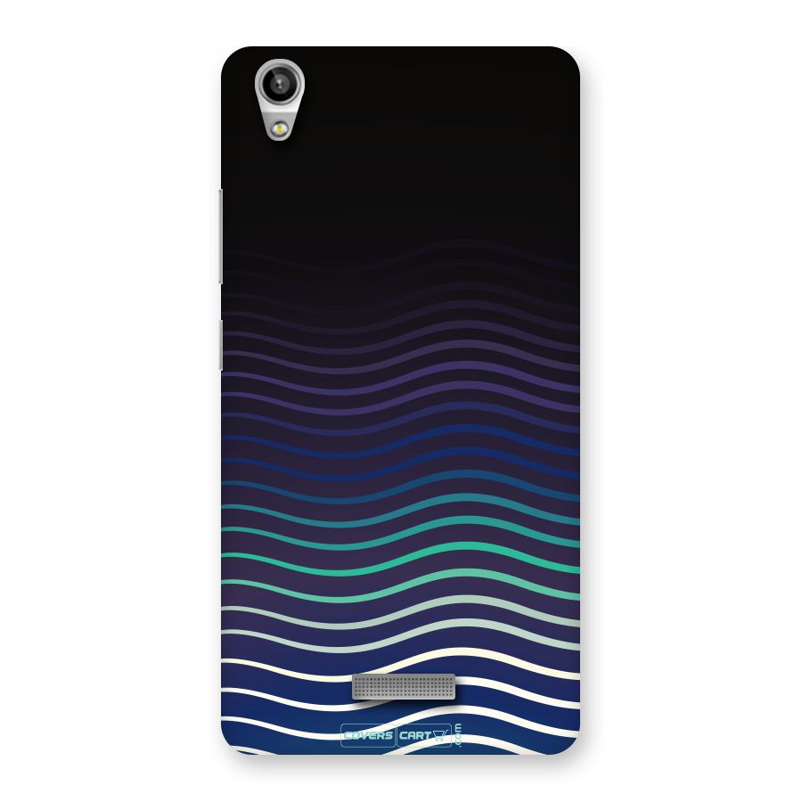 Wavy Stripes Back Case for Lava Pixel V1