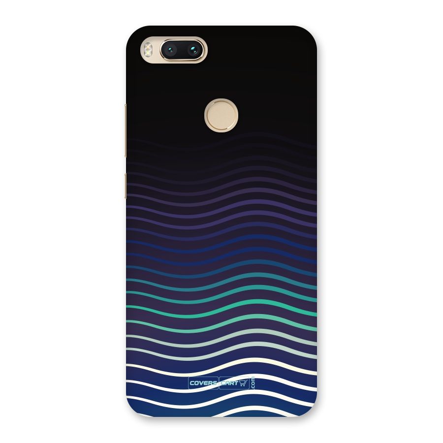 Wavy Stripes Back Case for Mi A1