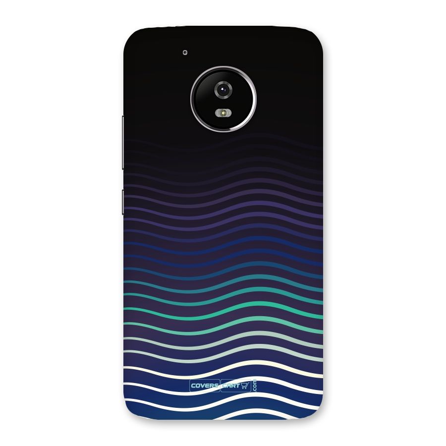 Wavy Stripes Back Case for Moto G5