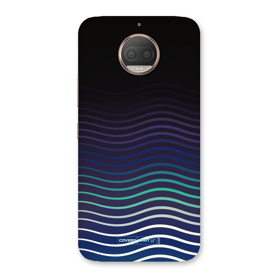 Wavy Stripes Back Case for Moto G5s Plus