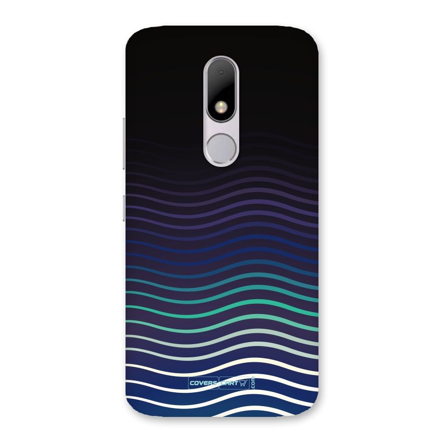 Wavy Stripes Back Case for Moto M