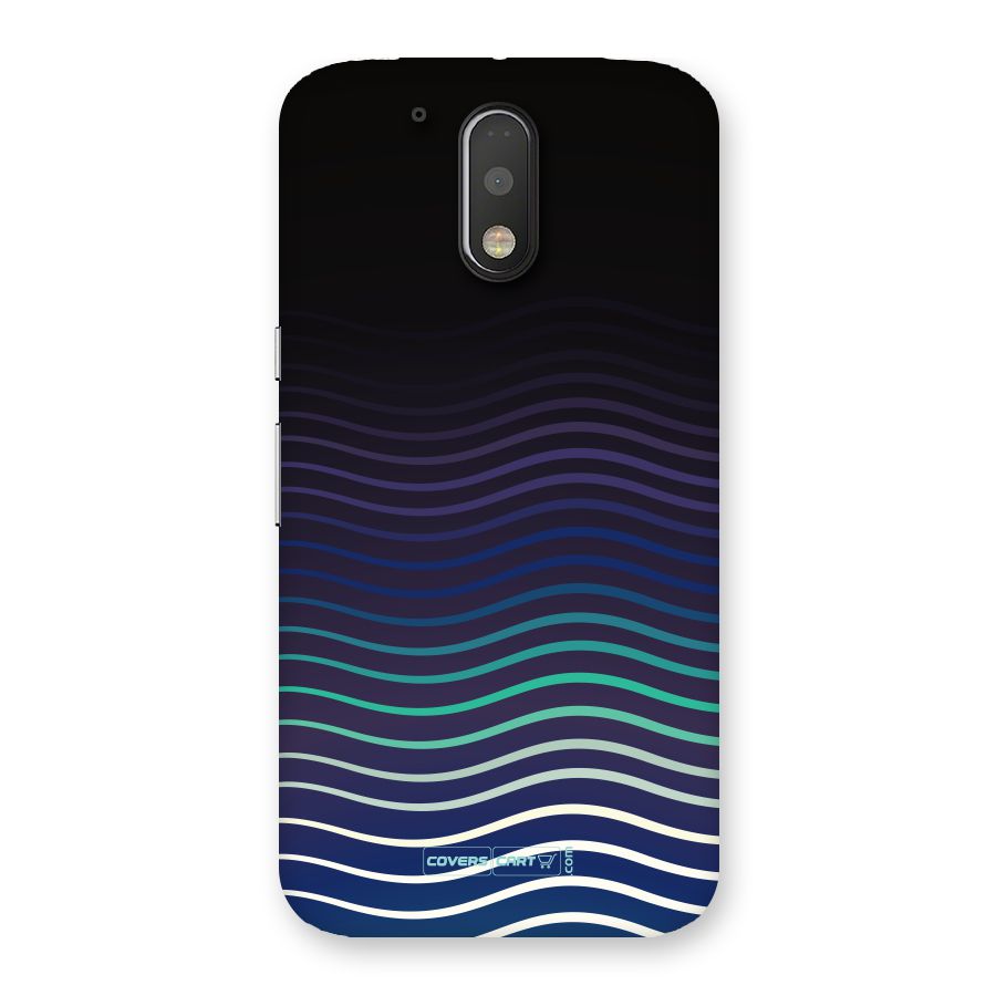 Wavy Stripes Back Case for Motorola Moto G4