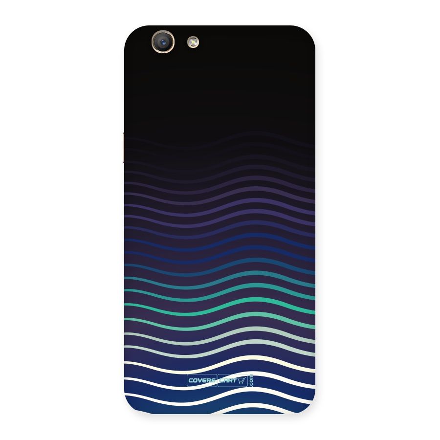 Wavy Stripes Back Case for Oppo F1s