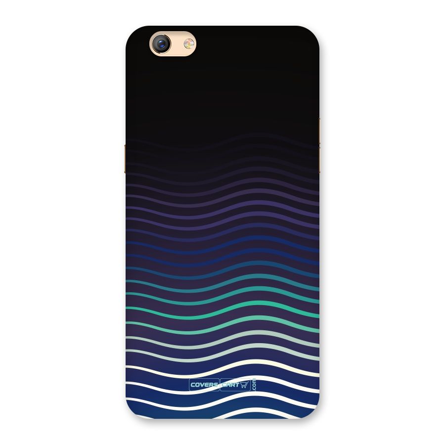 Wavy Stripes Back Case for Oppo F3 Plus
