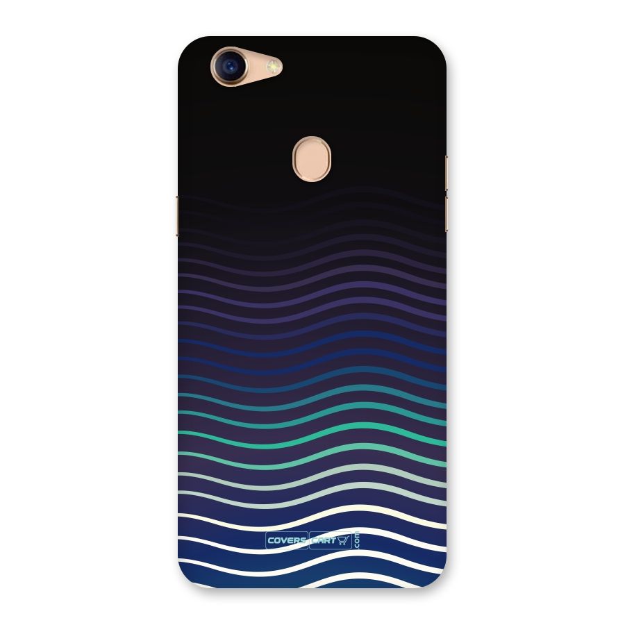 Wavy Stripes Back Case for Oppo F5