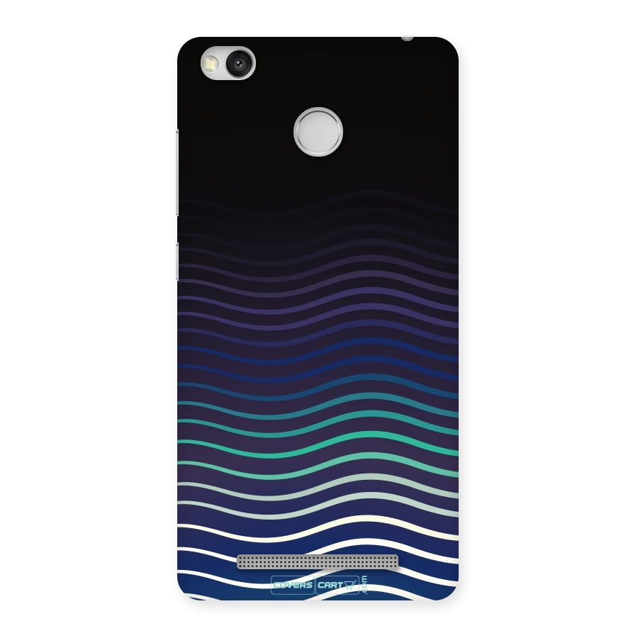 Wavy Stripes Back Case for Redmi 3S Prime