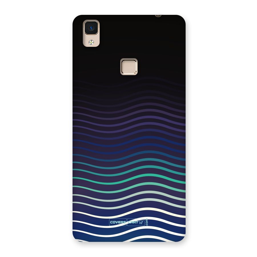 Wavy Stripes Back Case for V3 Max