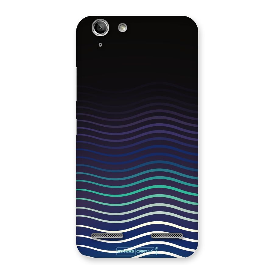 Wavy Stripes Back Case for Vibe K5