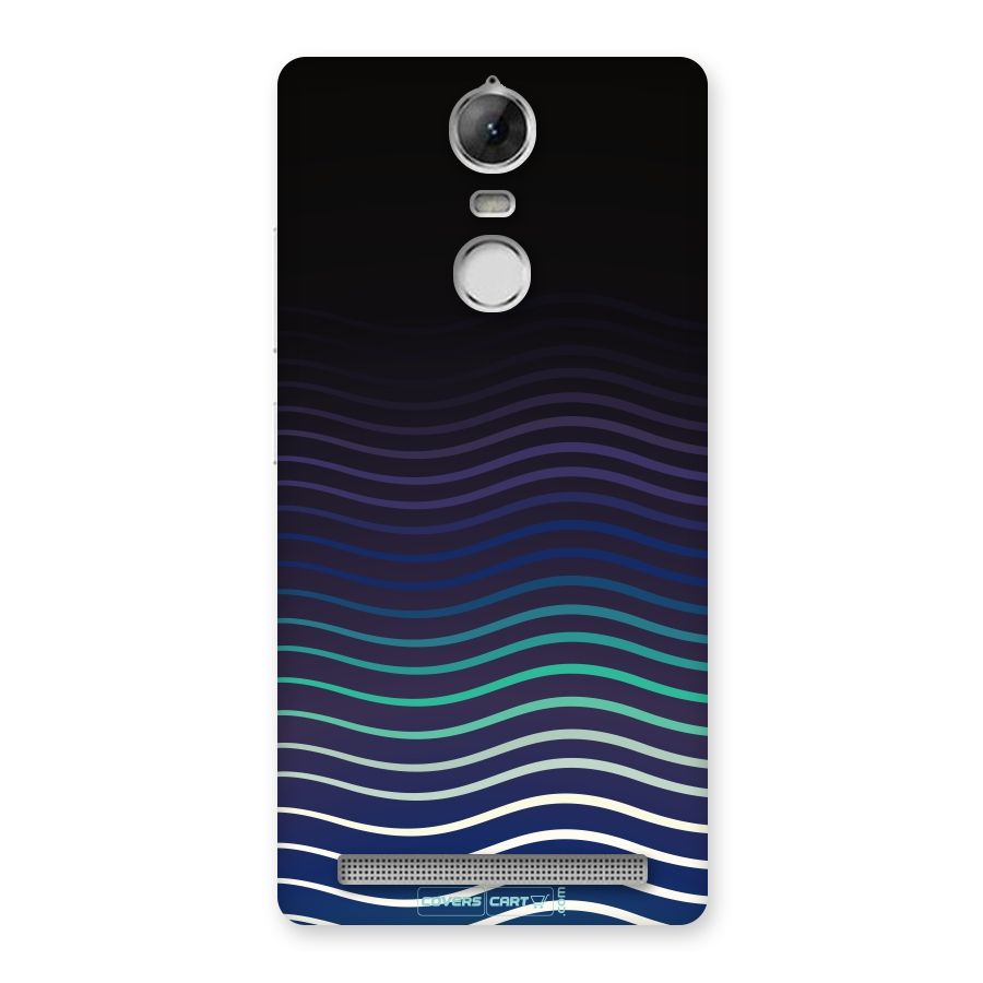 Wavy Stripes Back Case for Vibe K5 Note