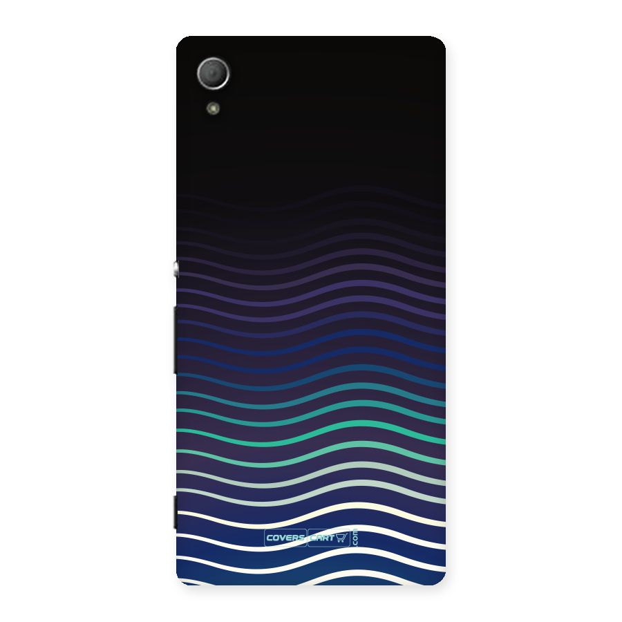 Wavy Stripes Back Case for Xperia Z3 Plus