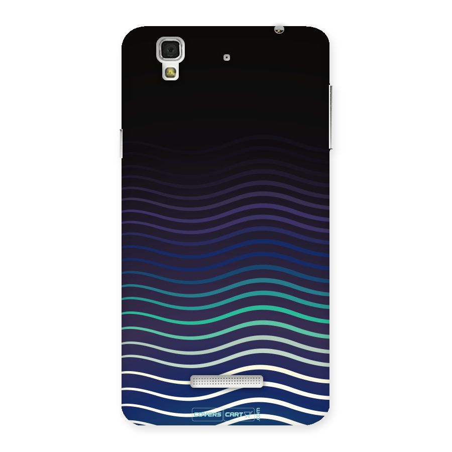 Wavy Stripes Back Case for YU Yureka Plus