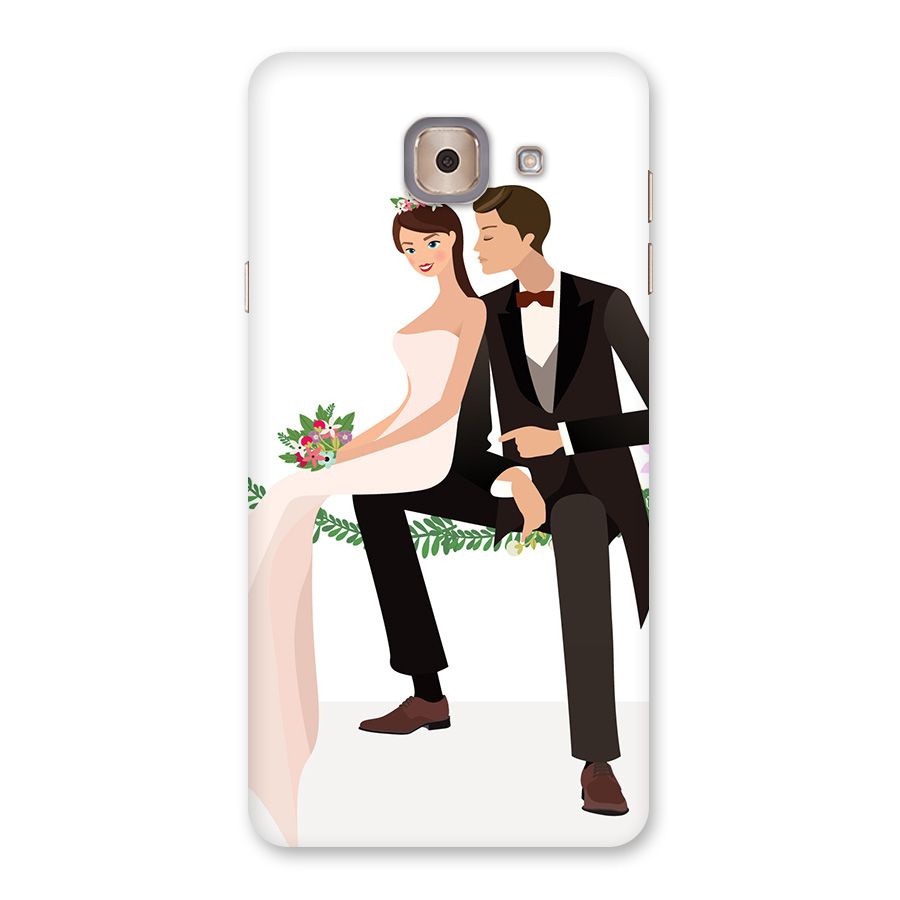Wedding Couple Back Case for Galaxy J7 Max