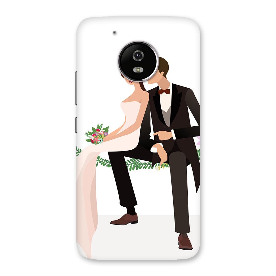 Wedding Couple Back Case for Moto G5