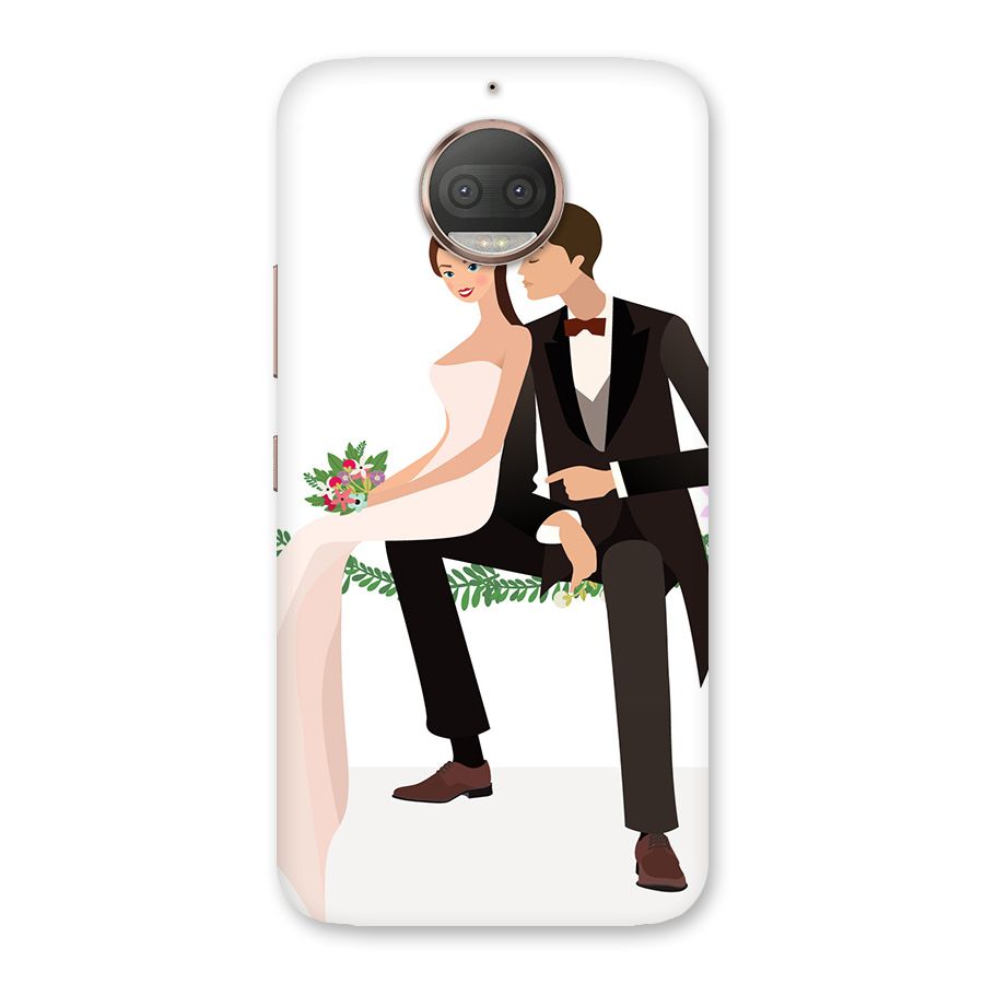 Wedding Couple Back Case for Moto G5s Plus