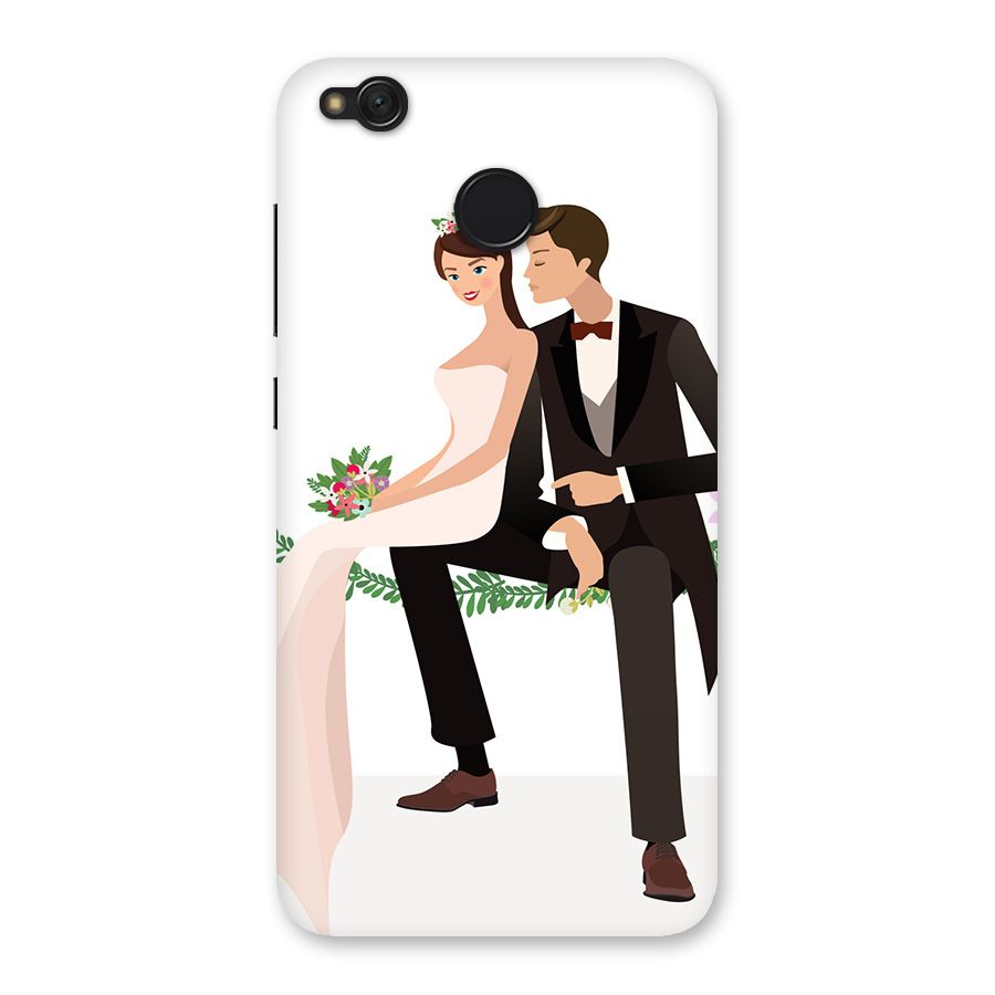 Wedding Couple Back Case for Redmi 4