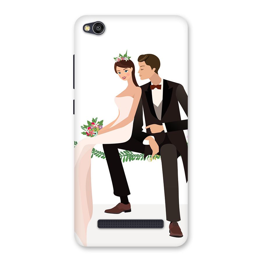 Wedding Couple Back Case for Redmi 4A