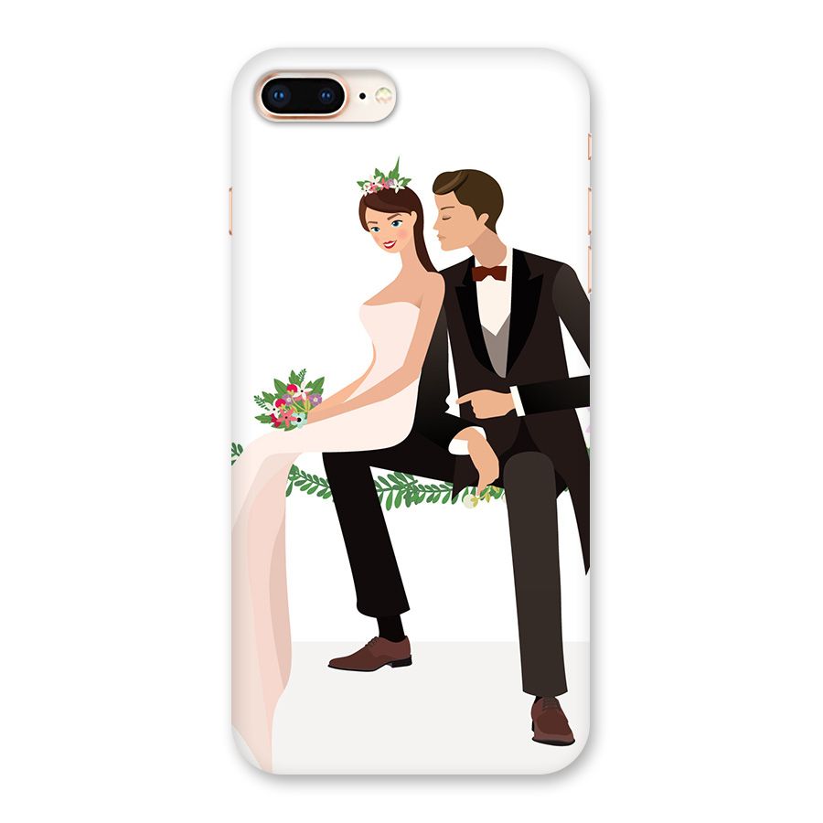 Wedding Couple Back Case for iPhone 8 Plus
