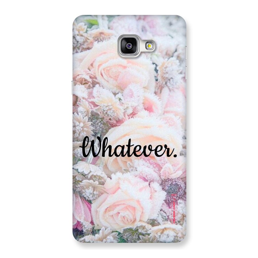 Whatever Back Case for Galaxy A9