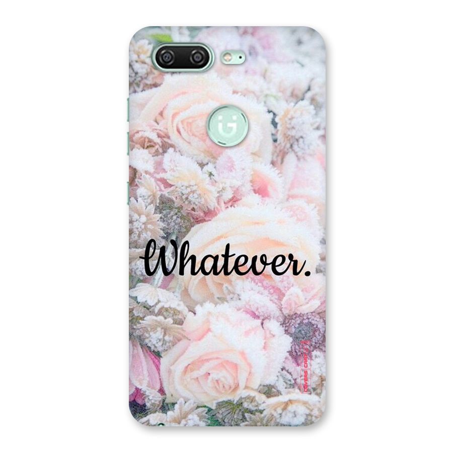 Whatever Back Case for Gionee S10