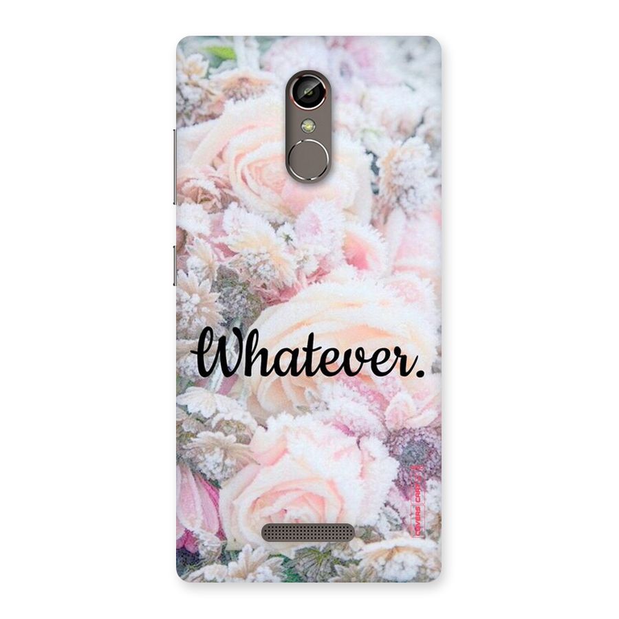 Whatever Back Case for Gionee S6s