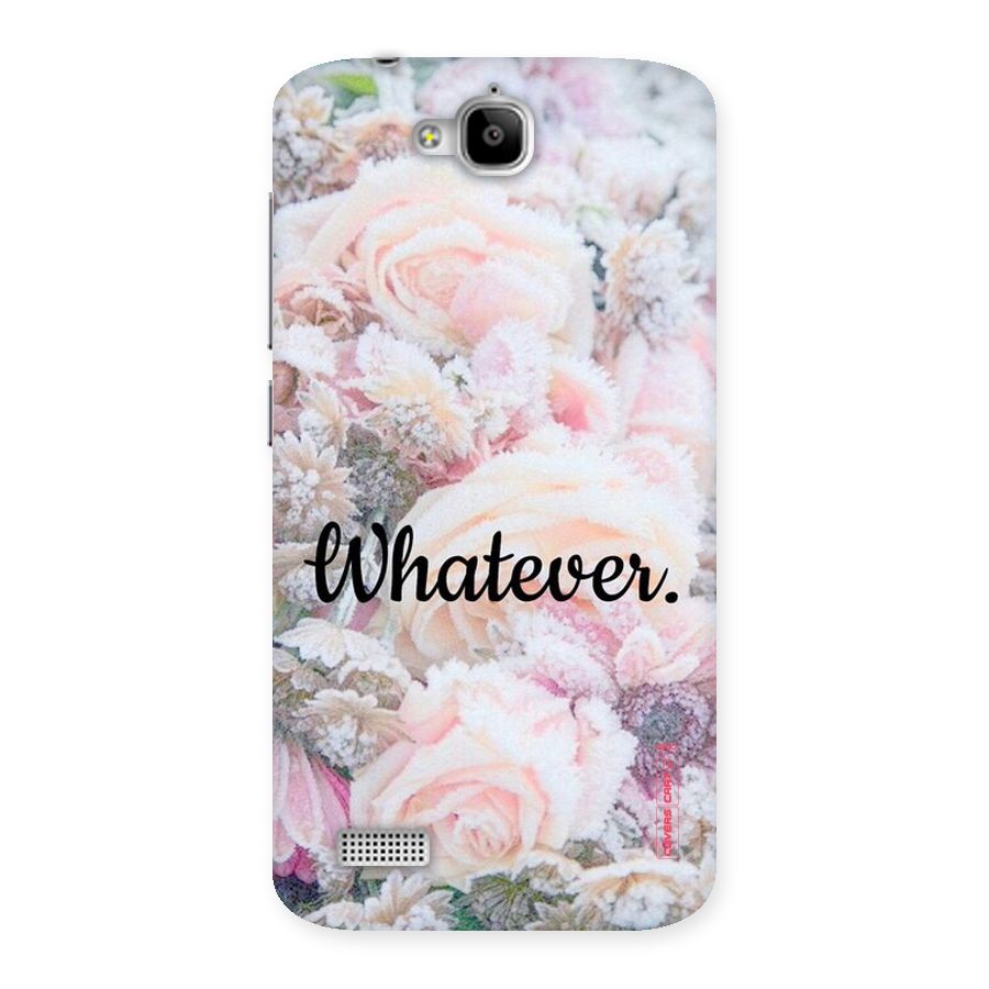 Whatever Back Case for Honor Holly